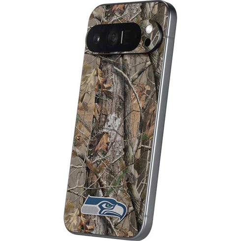 NFL Seattle Seahawks Realtree AP Camo Pixel 9 Pro XL Skin